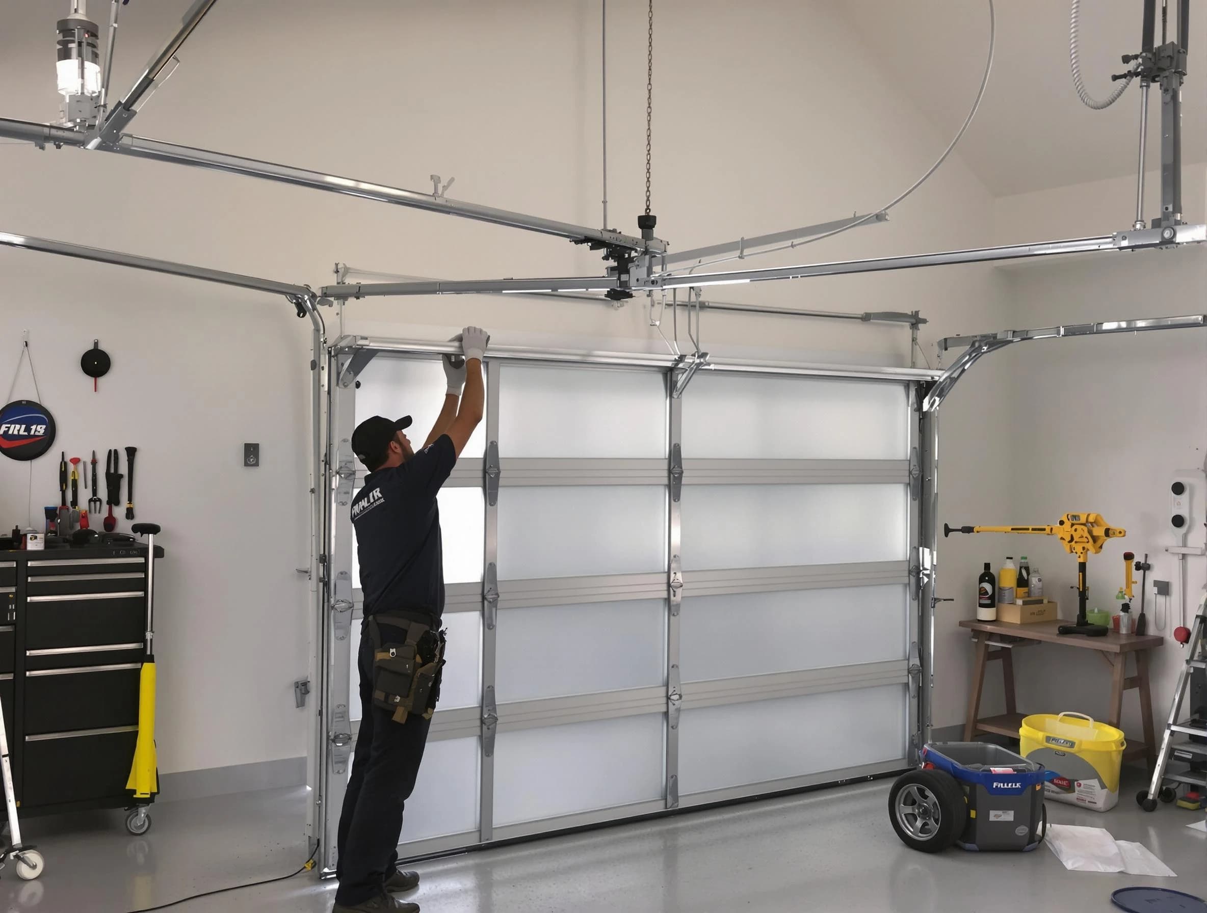 Mount Juliet Garage Door Repair certified team performing precision garage door installation in Mount Juliet