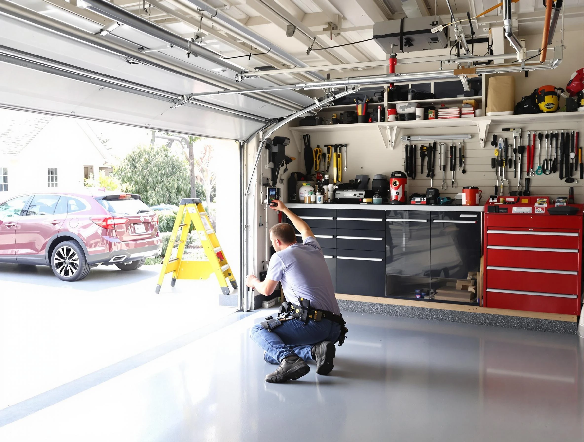 Local garage door repair service by Mount Juliet Garage Door Repair in Mount Juliet