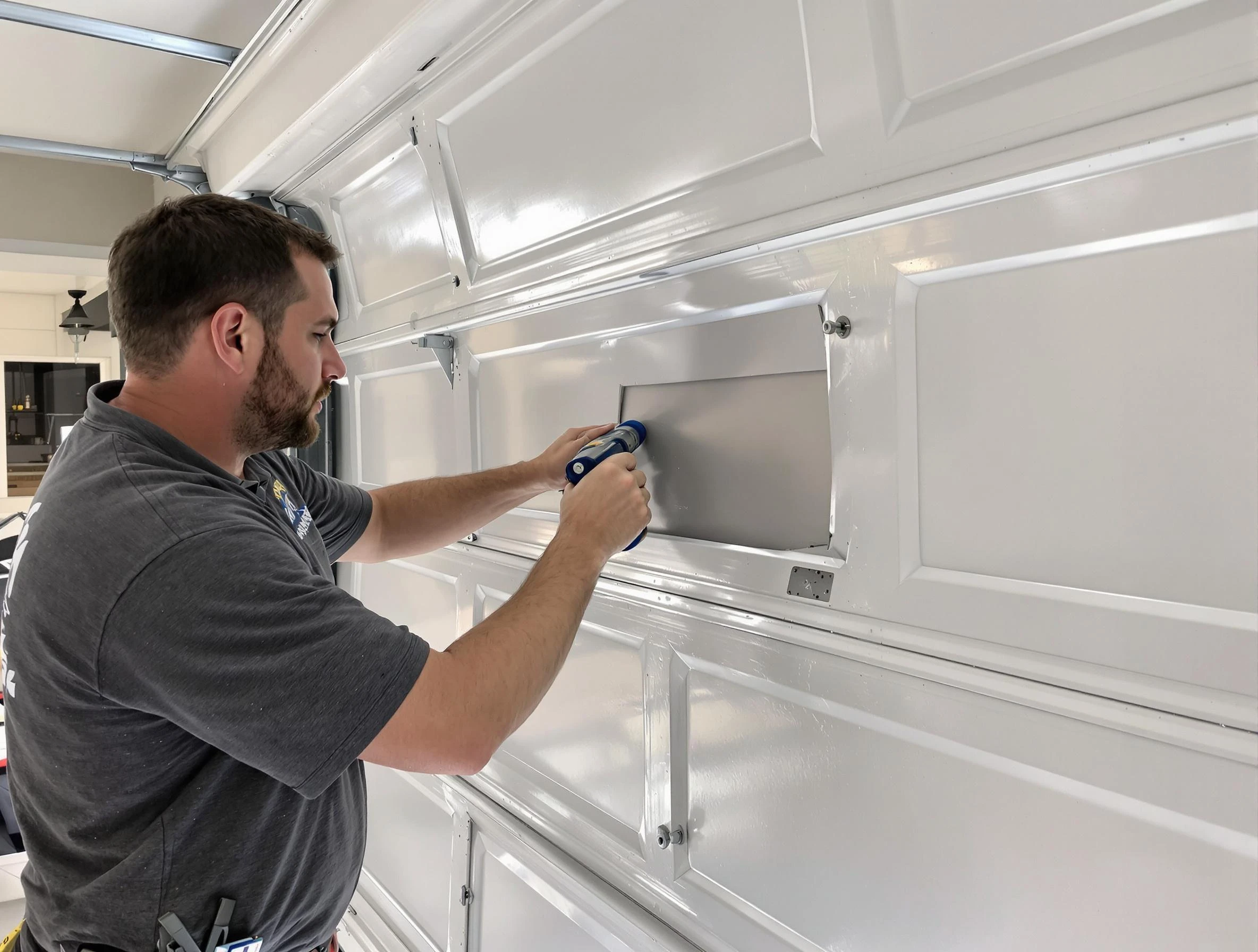 Garage door panel repair by Mount Juliet Garage Door Repair in Mount Juliet